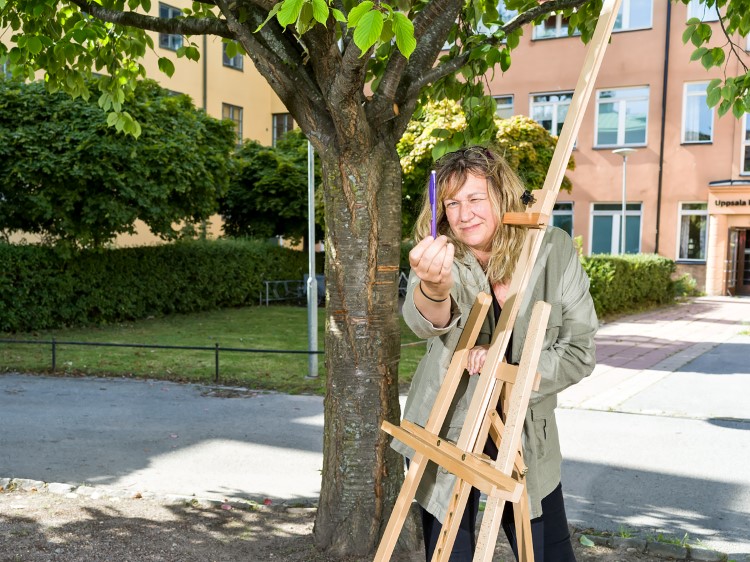 Susanne Christiansson, lärare i bild och form.
