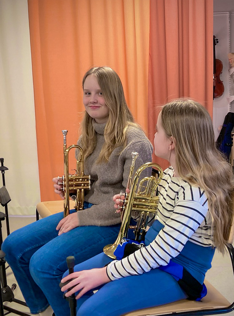 Trumpetelever i El Sistema.